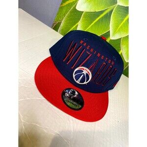 New Era WASHINGTON WIZARDS Snapback Hat One Size Fits All HAT Sweet 9FIFTY NWT!!